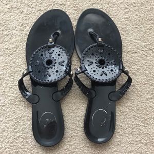 Black jelly jack Rogers